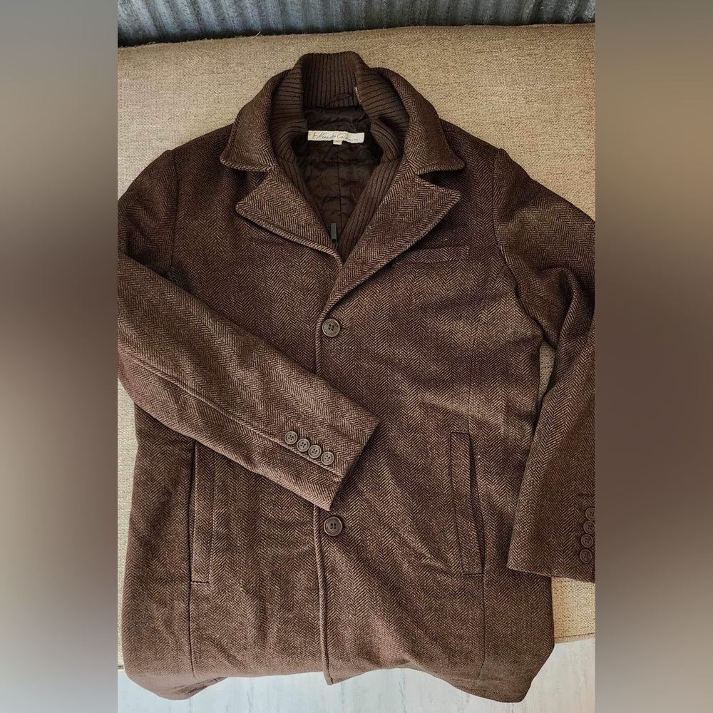Kenneth Cole Brown Jacket size M
